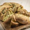 Savoury Wild Garlic Pesto Couronne.