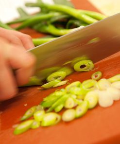 Knife Skills taught at culinary school UK