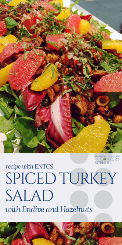 ENTCS Spiced Turkey and Endive Salad Pinnable Recipe