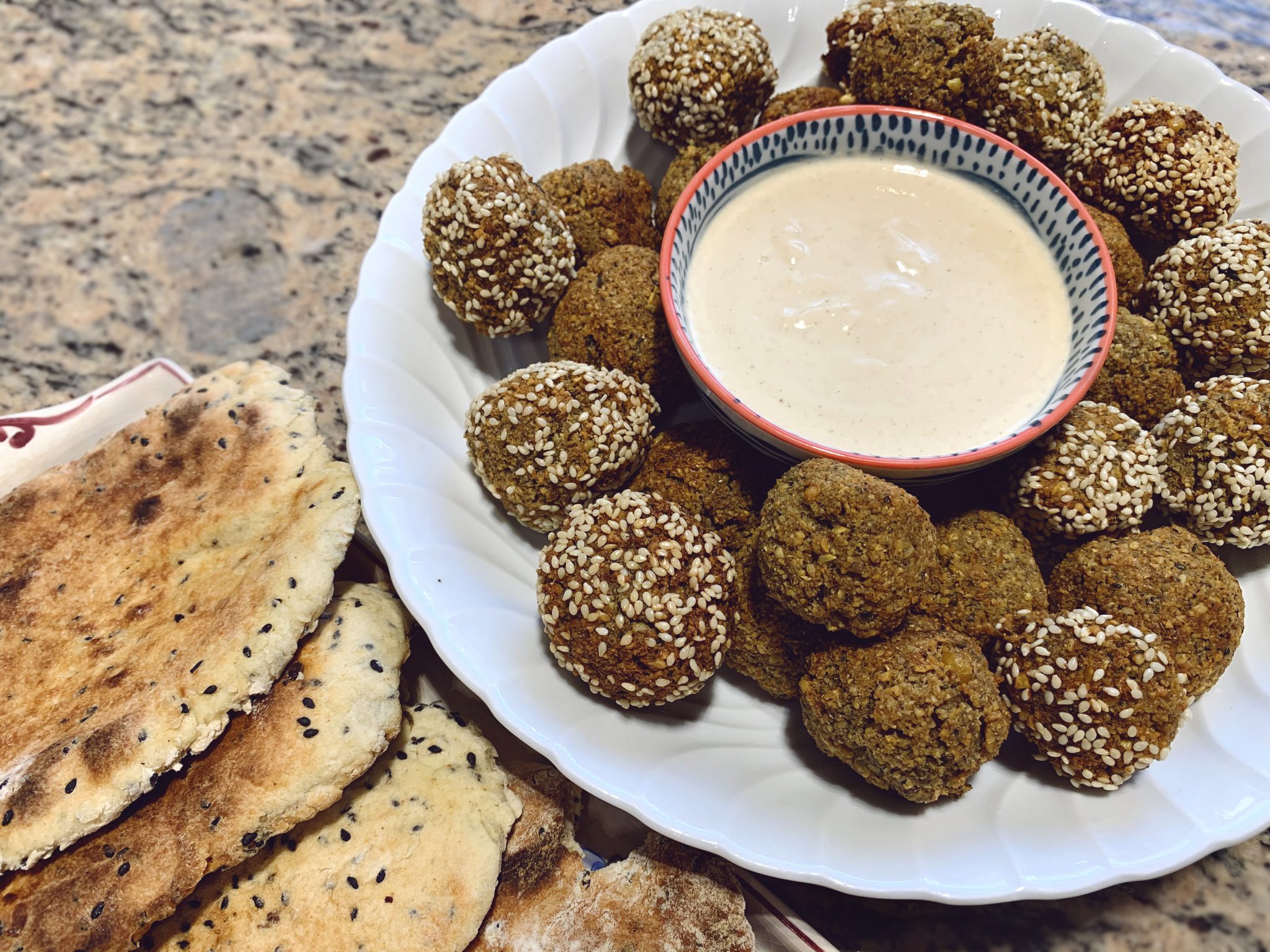 Falafel and Tahini Sauce