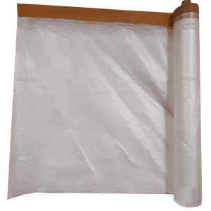 4 Layer Pre-Taped Spray Booth Wall Protection Film 2.4m x 18m