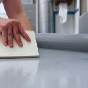 Opticlean self-adhesive paint-shop protection film