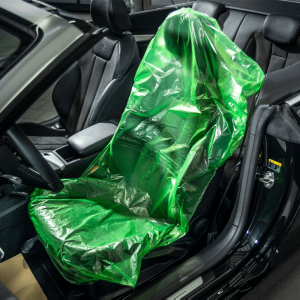 the green one recycled car seat covers 500 pack automotive workshop use